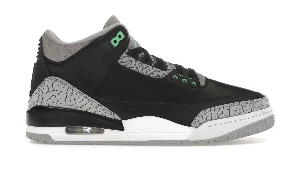 Jordan 3 Retro Green Glow