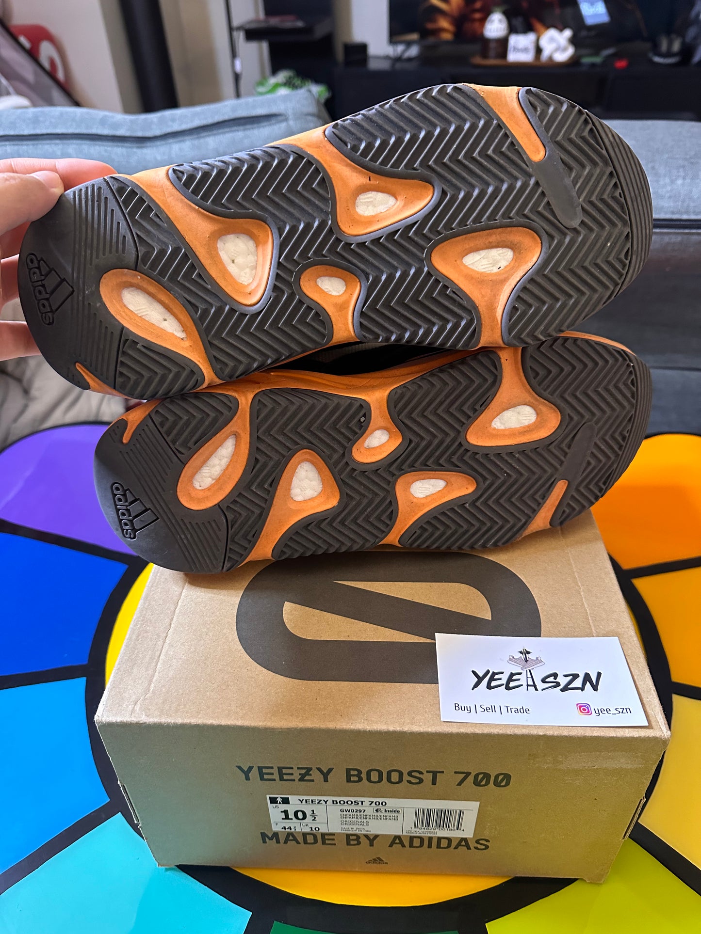 adidas Yeezy Boost 700 Enflame Amber