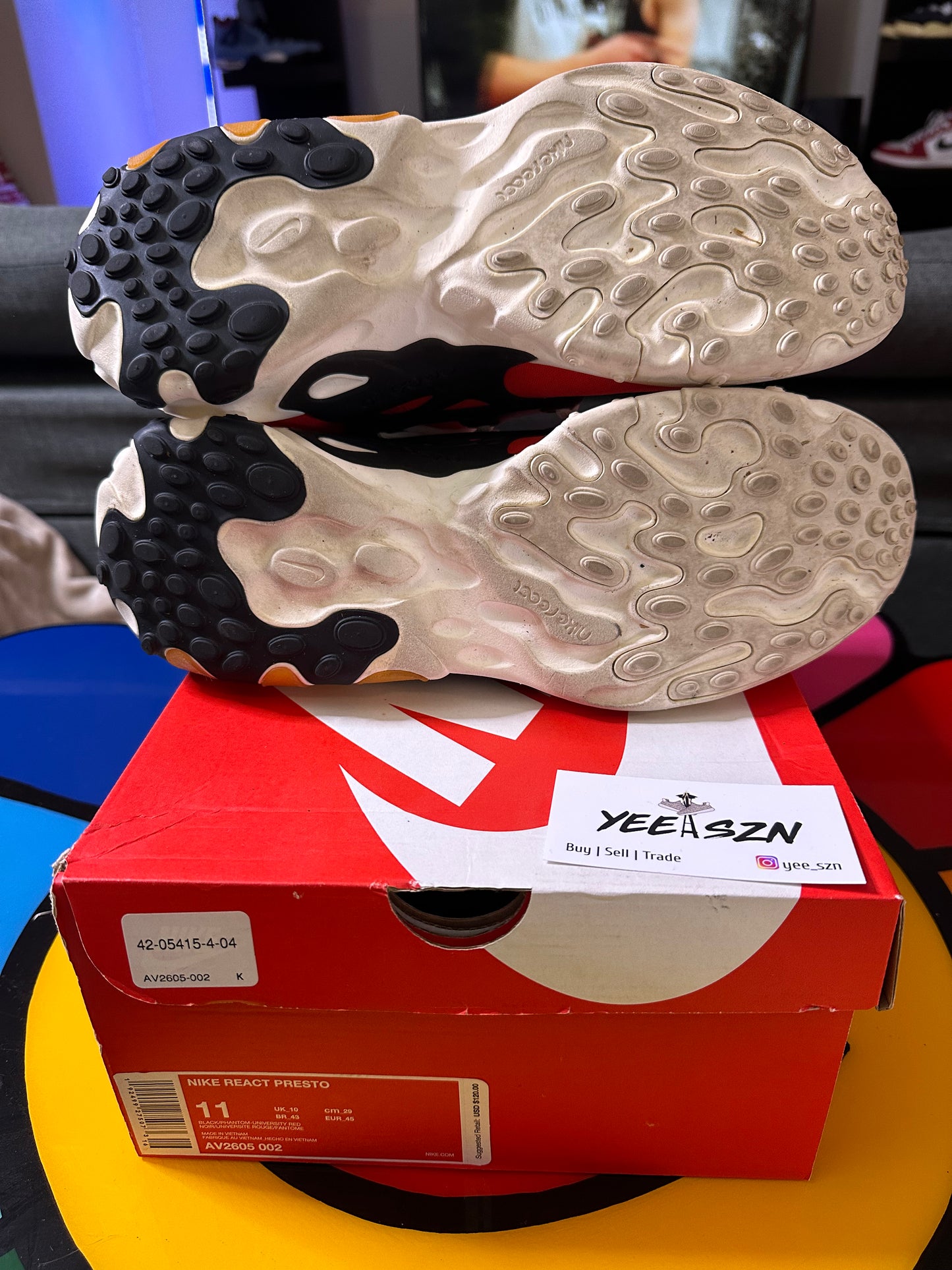 Nike React Presto Strawberry Shake