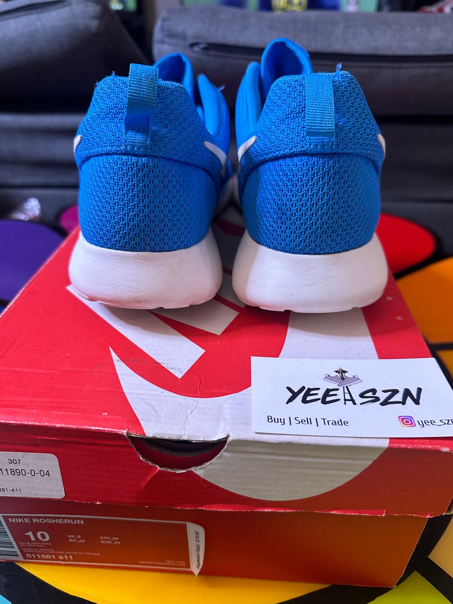 Nike Roshe Run Blue Hero