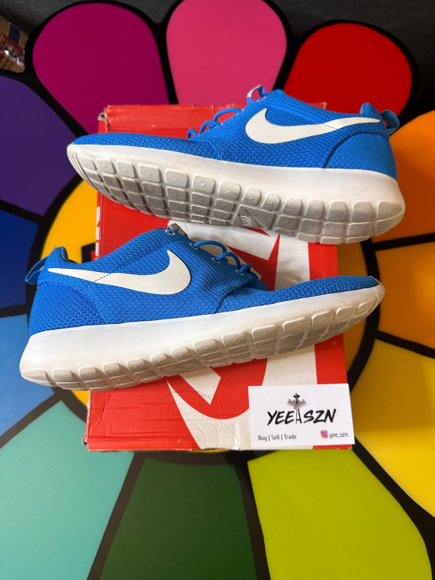 Nike Roshe Run Blue Hero