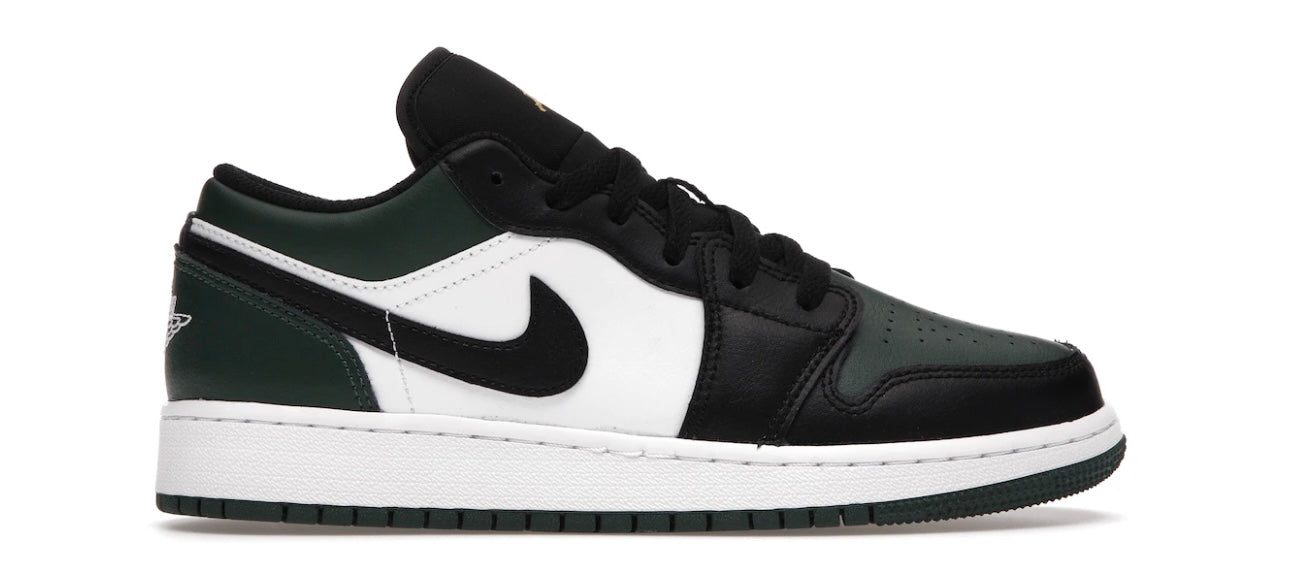 Jordan 1 Low Green Toe (GS)