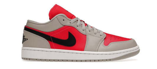 Jordan 1 Retro Low Light Iron Ore Siren Red (Women's)