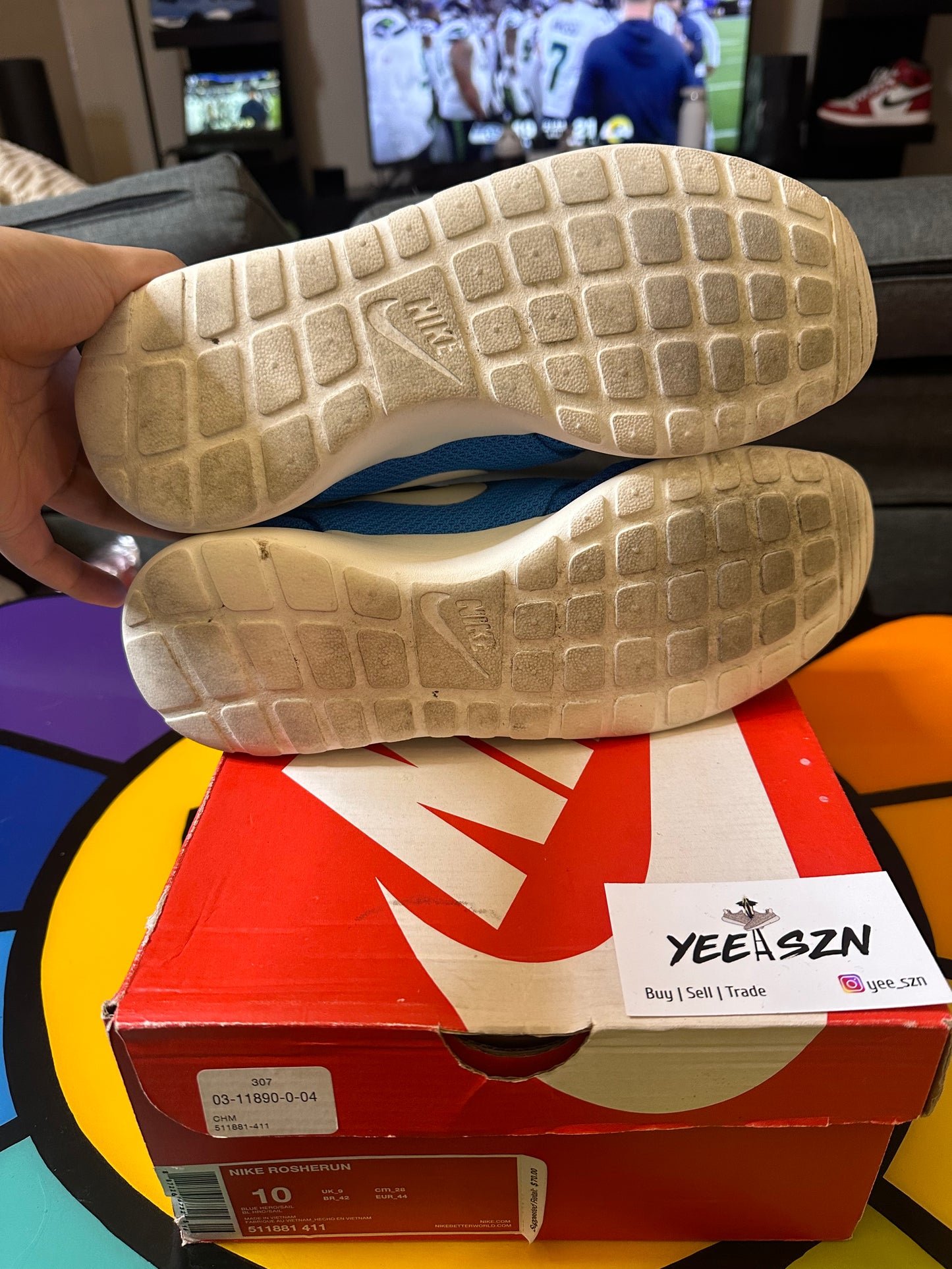 Nike Roshe Run Blue Hero