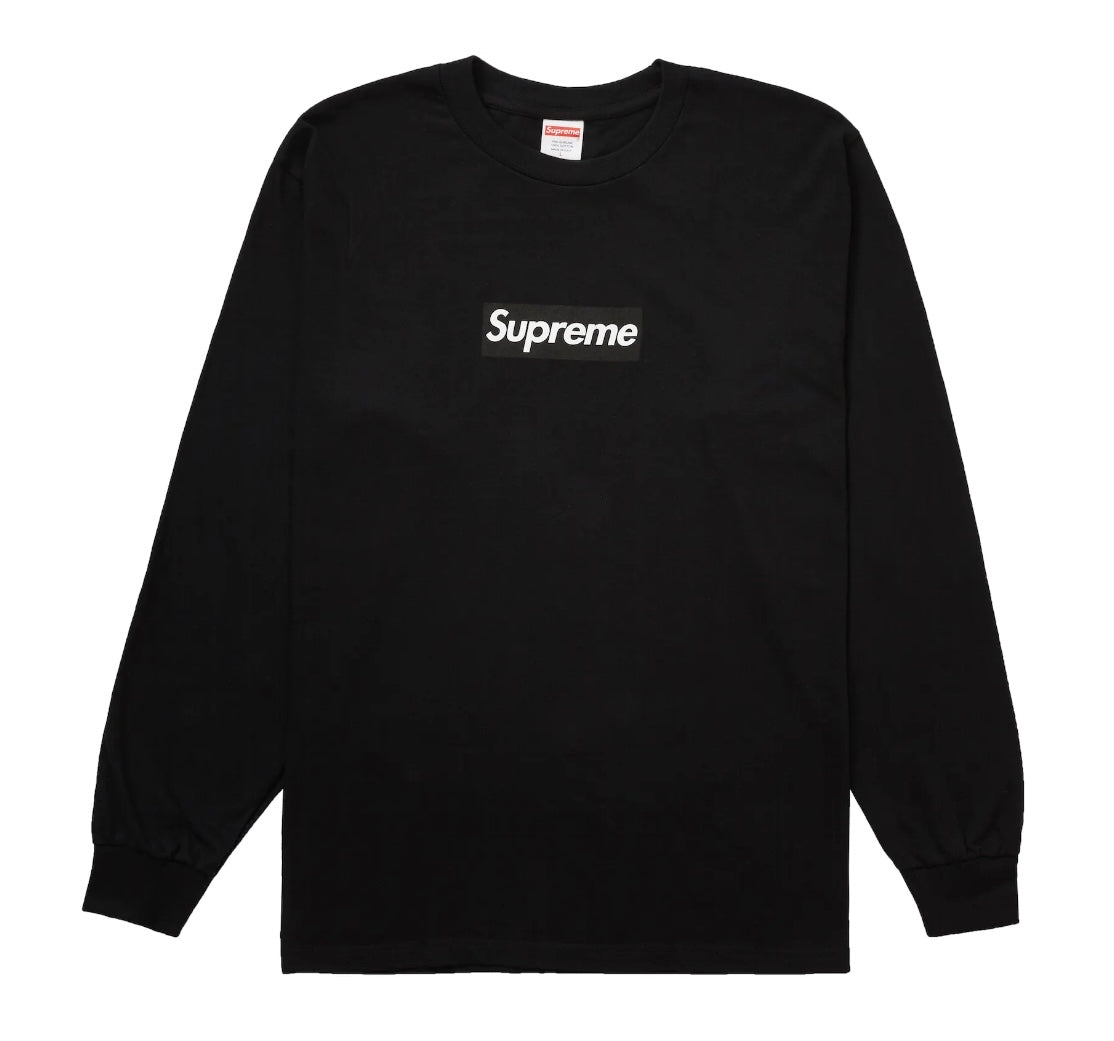 Supreme Box Logo L/S Tee Black