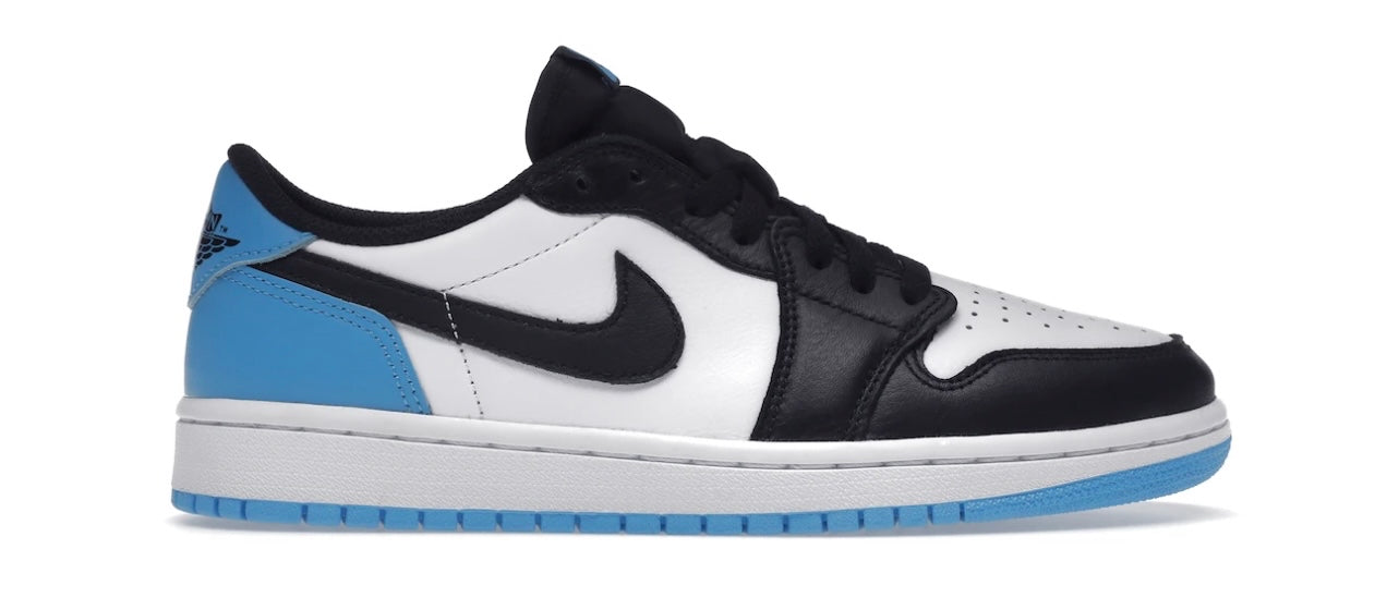 Jordan 1 Low Black Dark Powder Blue