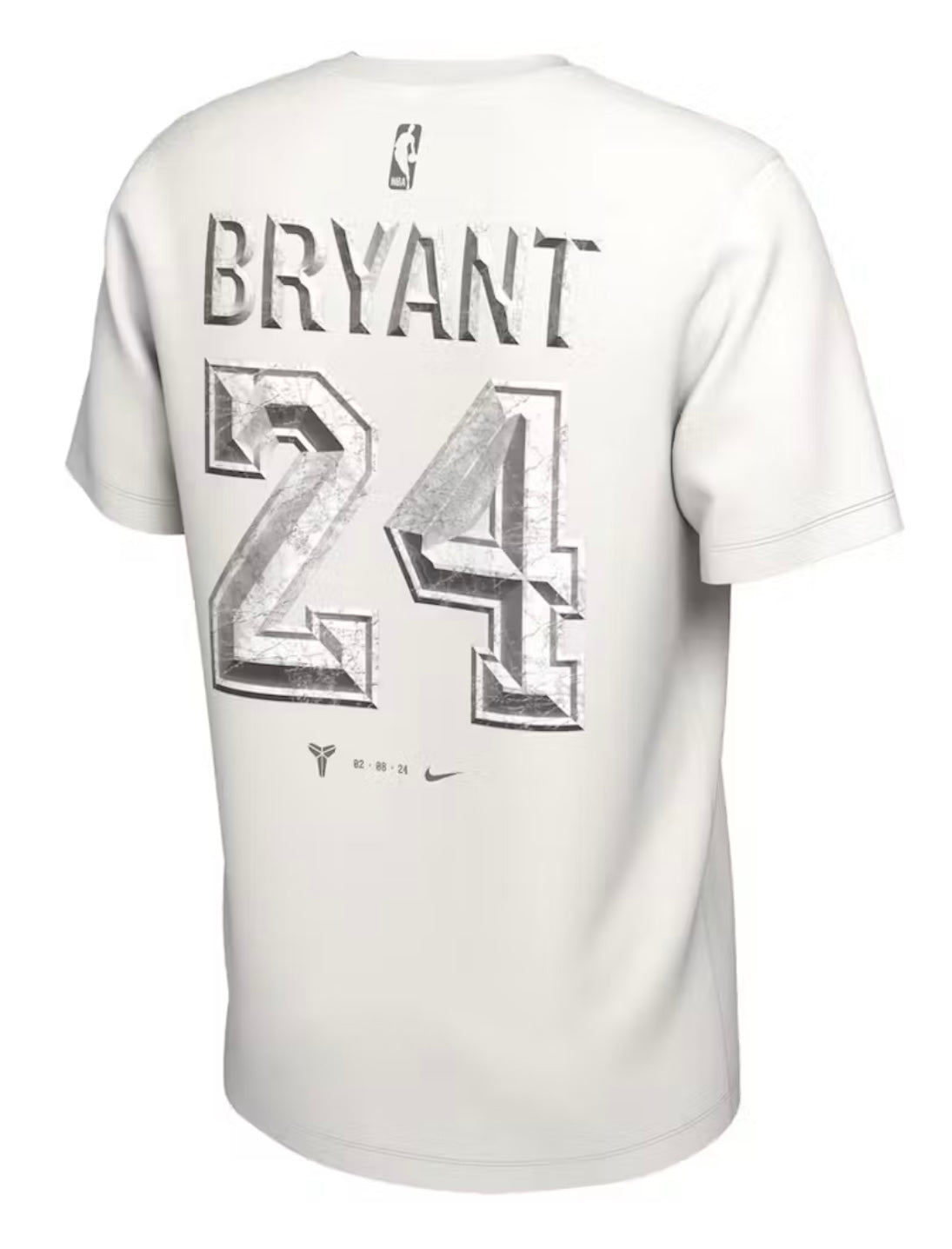 Nike Kobe Bryant Los Angeles Lakers Memorial Statue Unveil T-shirt White
