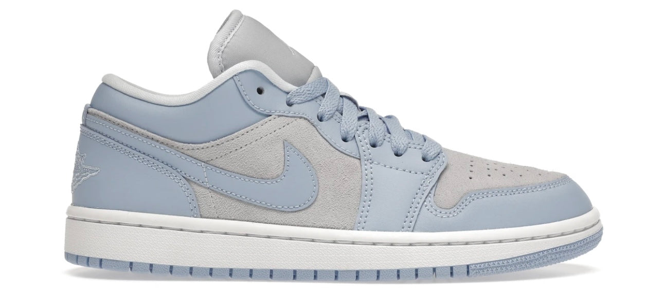 Jordan 1 Low Football Grey Aluminum (Women's)