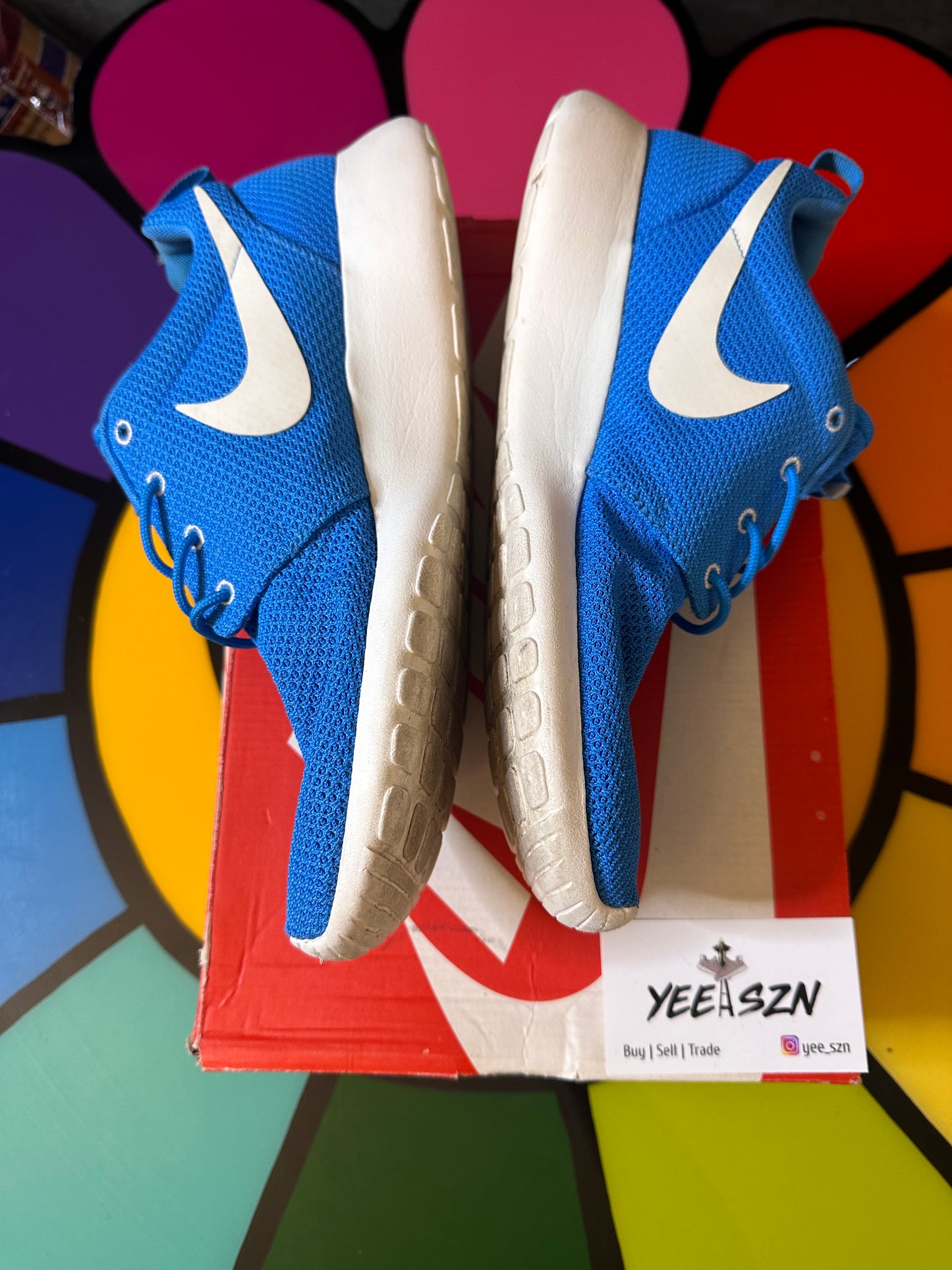 Nike Roshe Run Blue Hero