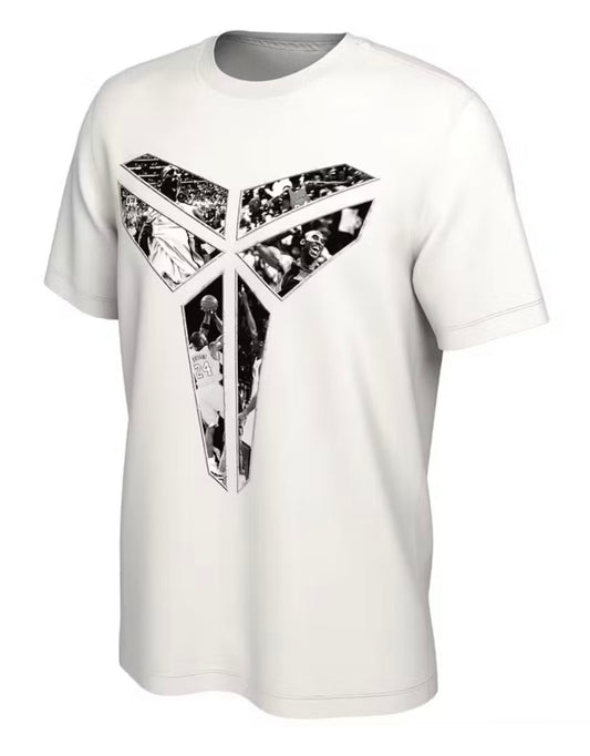 Nike Kobe Bryant Los Angeles Lakers Memorial Statue Unveil T-shirt White