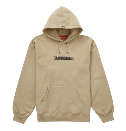 Supreme Motion Logo Hooded Sweatshirt (SS23) Dark Tan