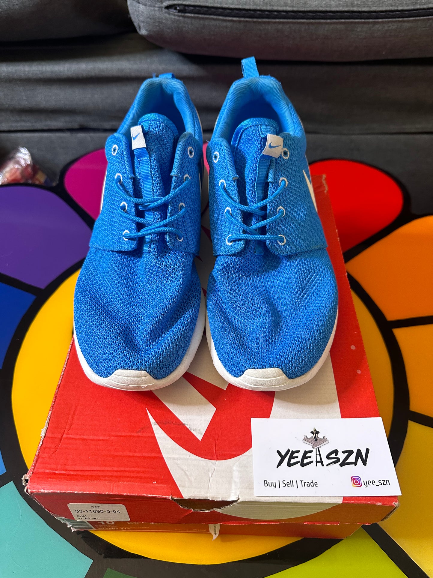 Nike Roshe Run Blue Hero