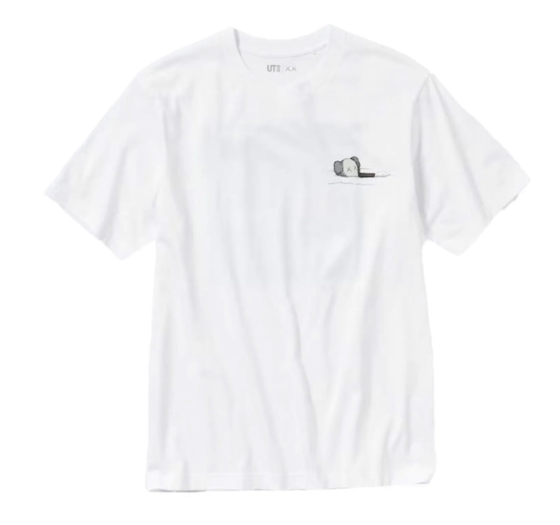 KAWS x Uniqlo UT Short Sleeve Artbook Cover T-shirt (US Sizing) White