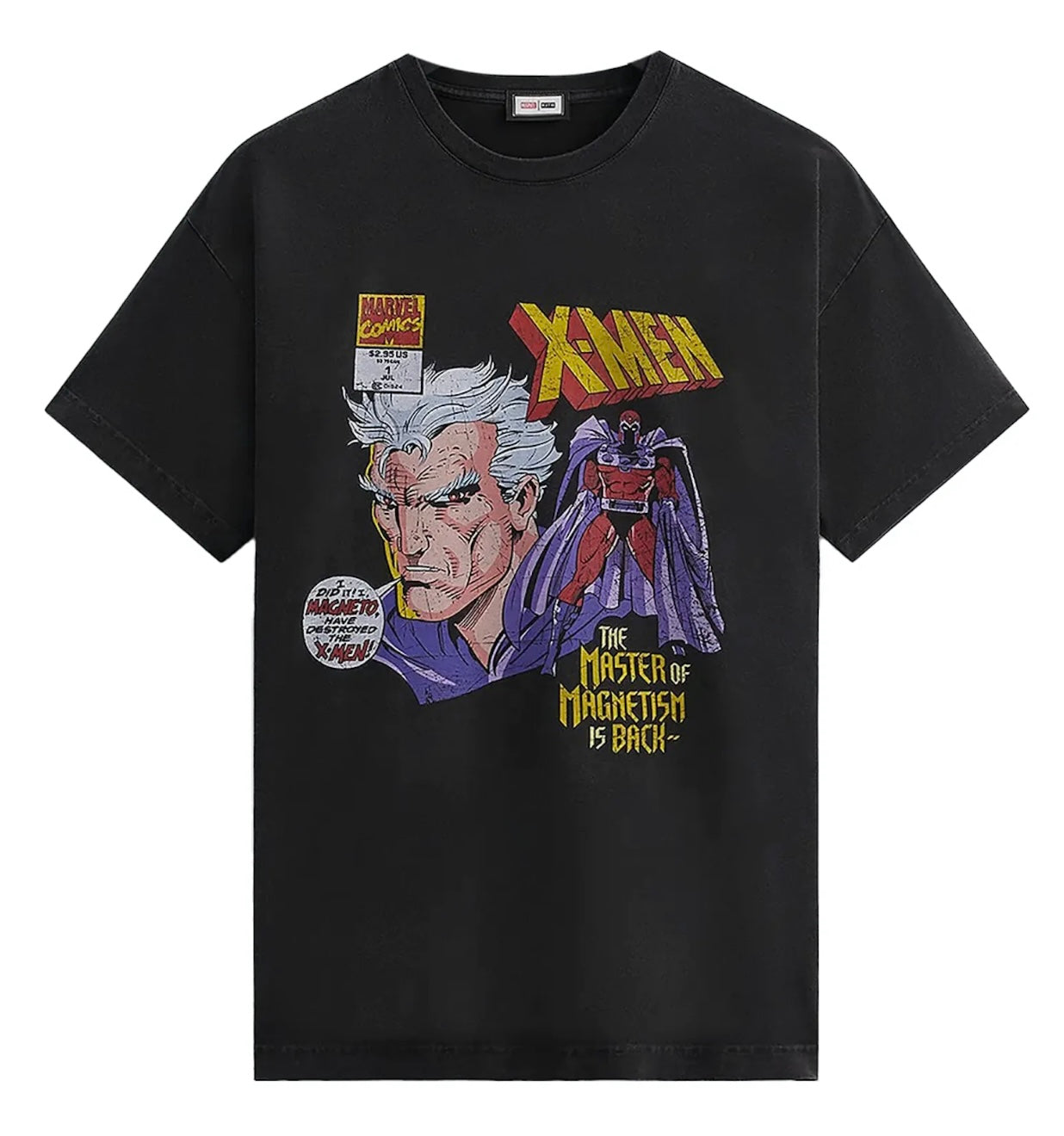 Kith x Marvel X-Men Master Of Magnetism Vintage Tee Black PH