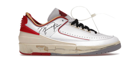 Jordan 2 Retro Low SP Off-White White Red