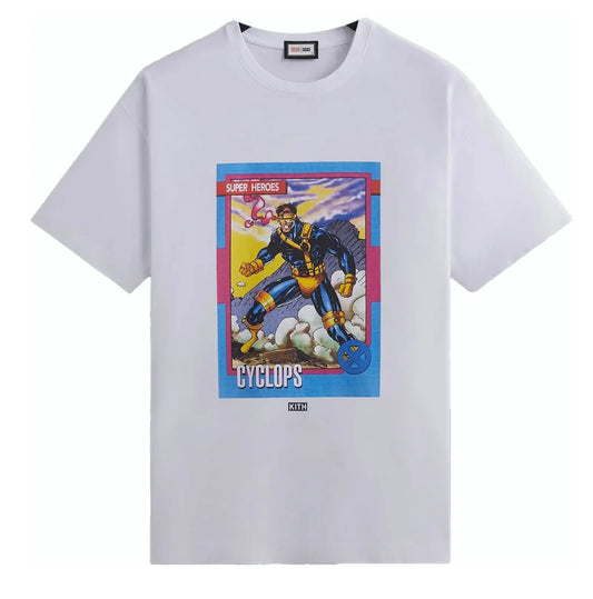 Kith x Marvel X-Men Cyclops Card Vintage Tee White PH