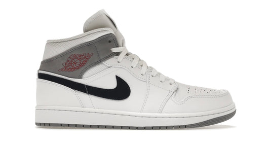 Jordan 1 Mid Paris White