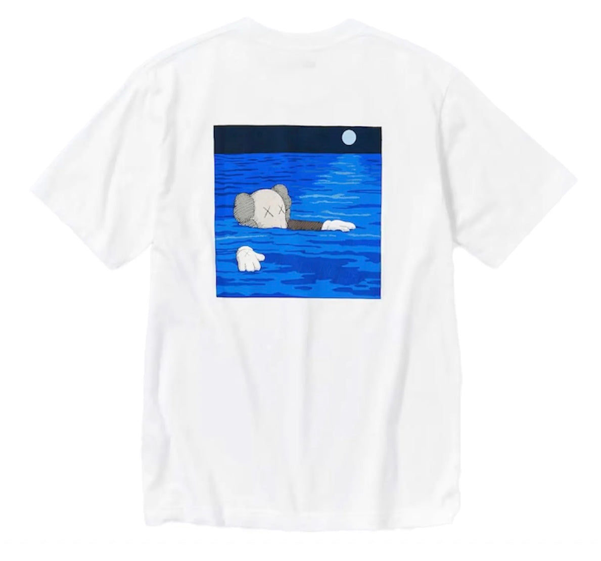 KAWS x Uniqlo UT Short Sleeve Artbook Cover T-shirt (US Sizing) White