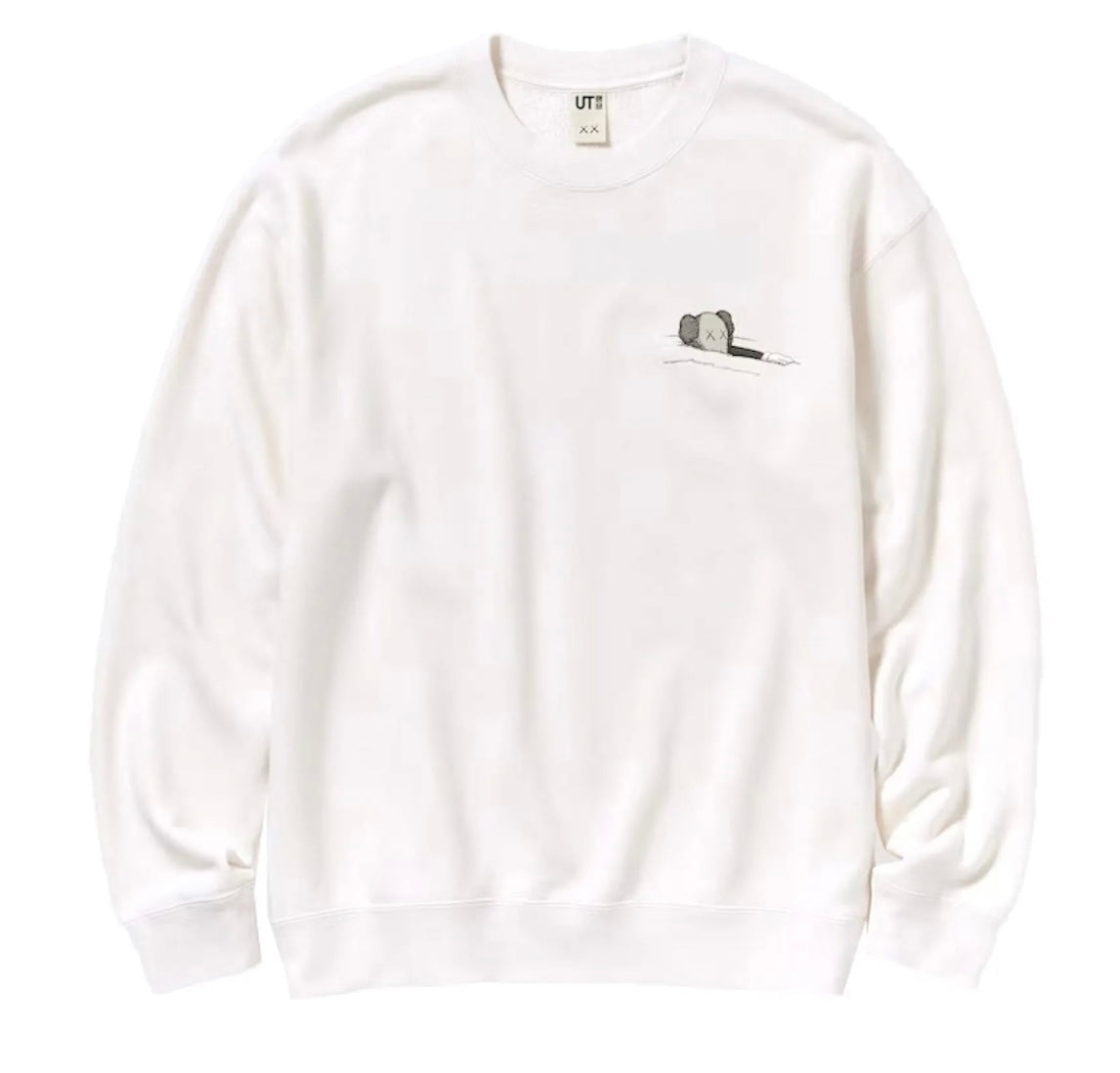 KAWS x Uniqlo Longsleeve Sweatshirt (US Sizing) Off White