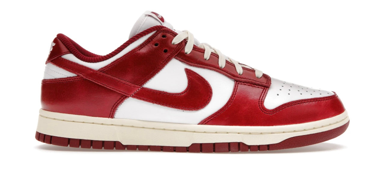 Nike Dunk Low PRM Vintage Team Red (Women's)