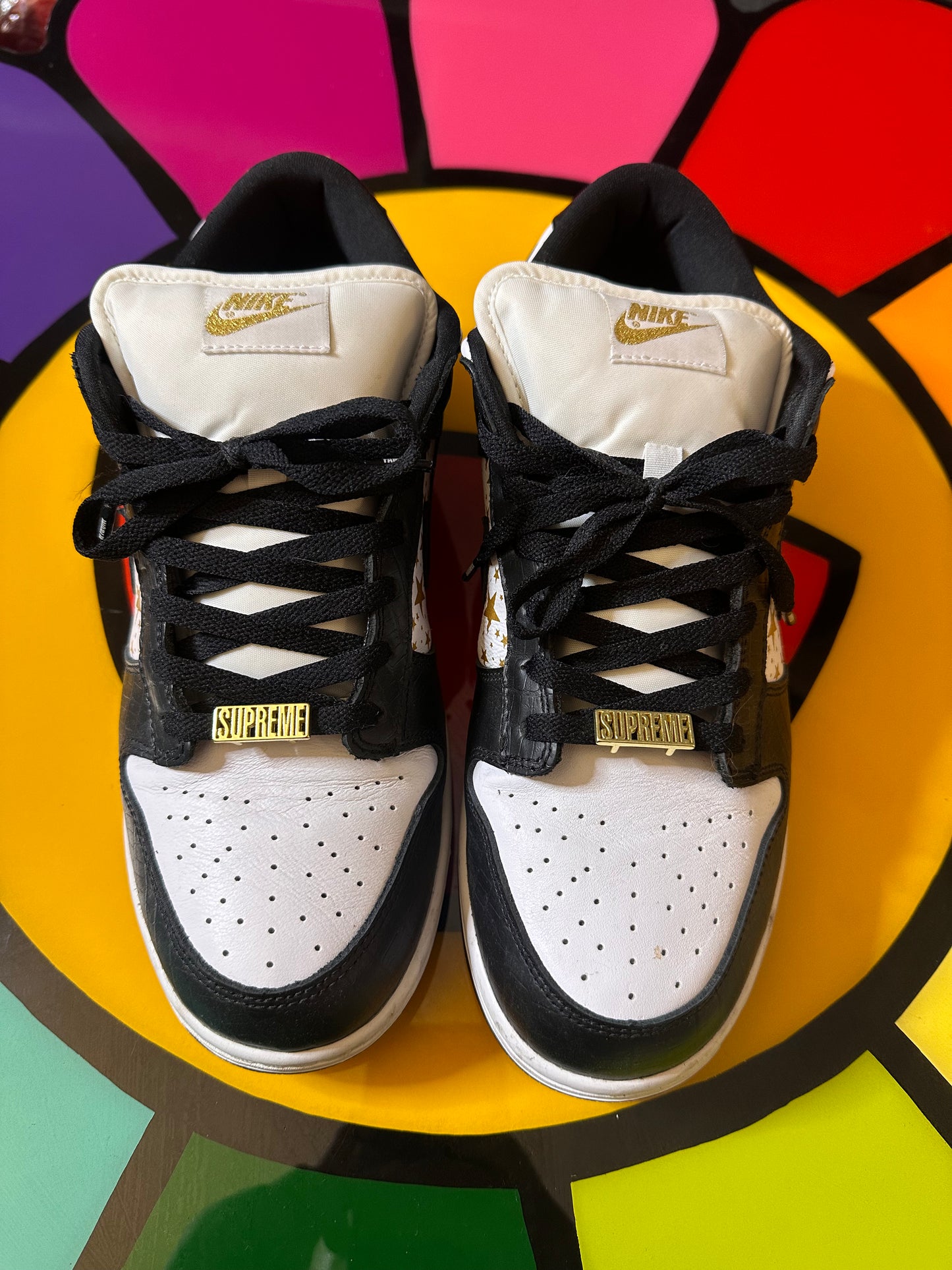 Nike SB Dunk Low Supreme Stars Black (2021)