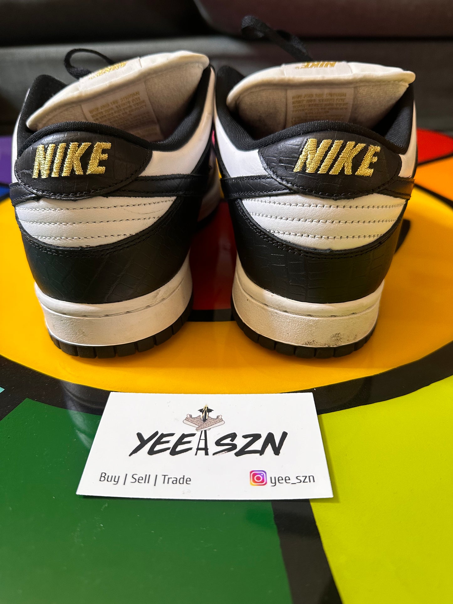 Nike SB Dunk Low Supreme Stars Black (2021)