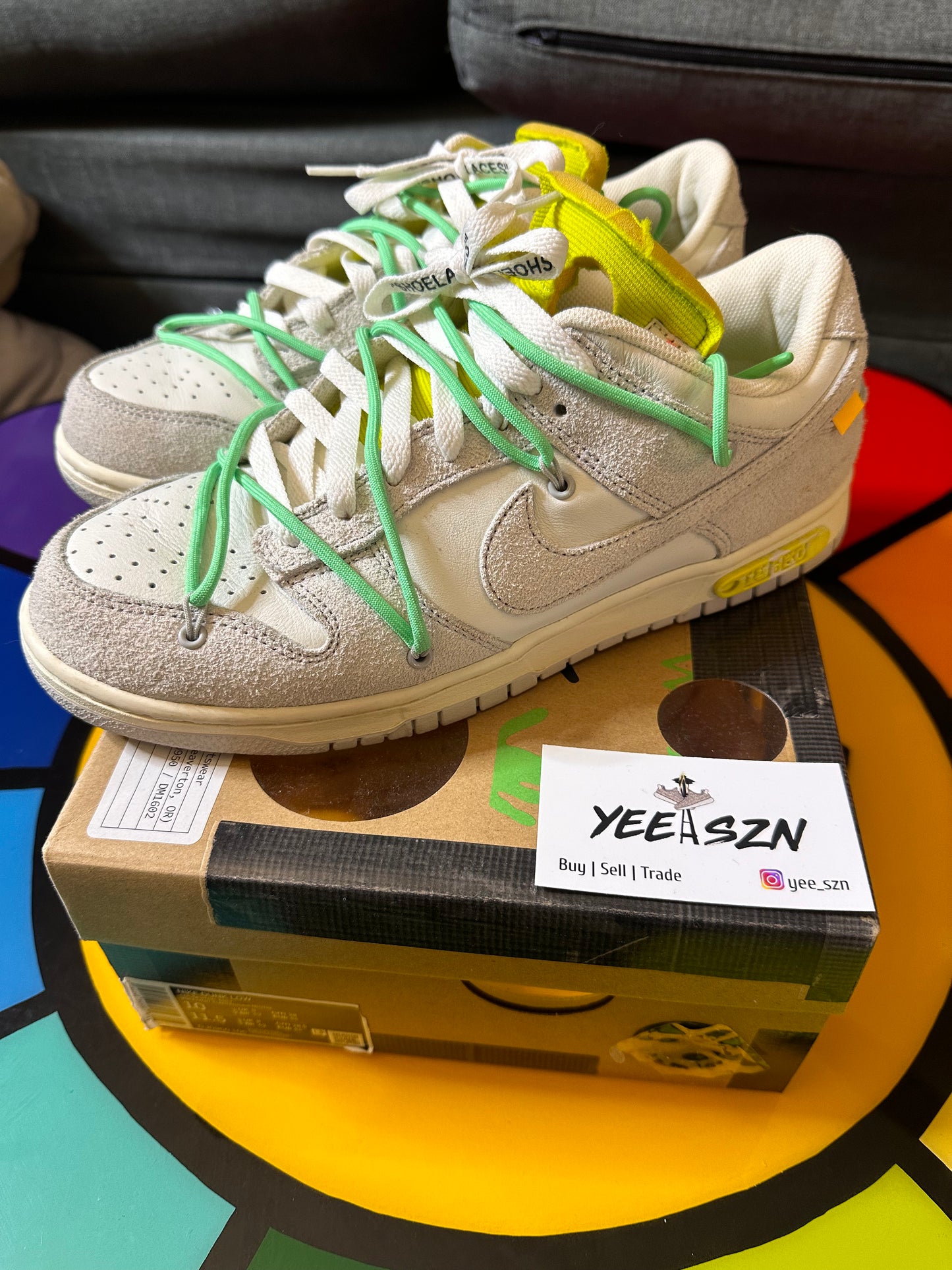 Nike Dunk Low Off-White Lot 14