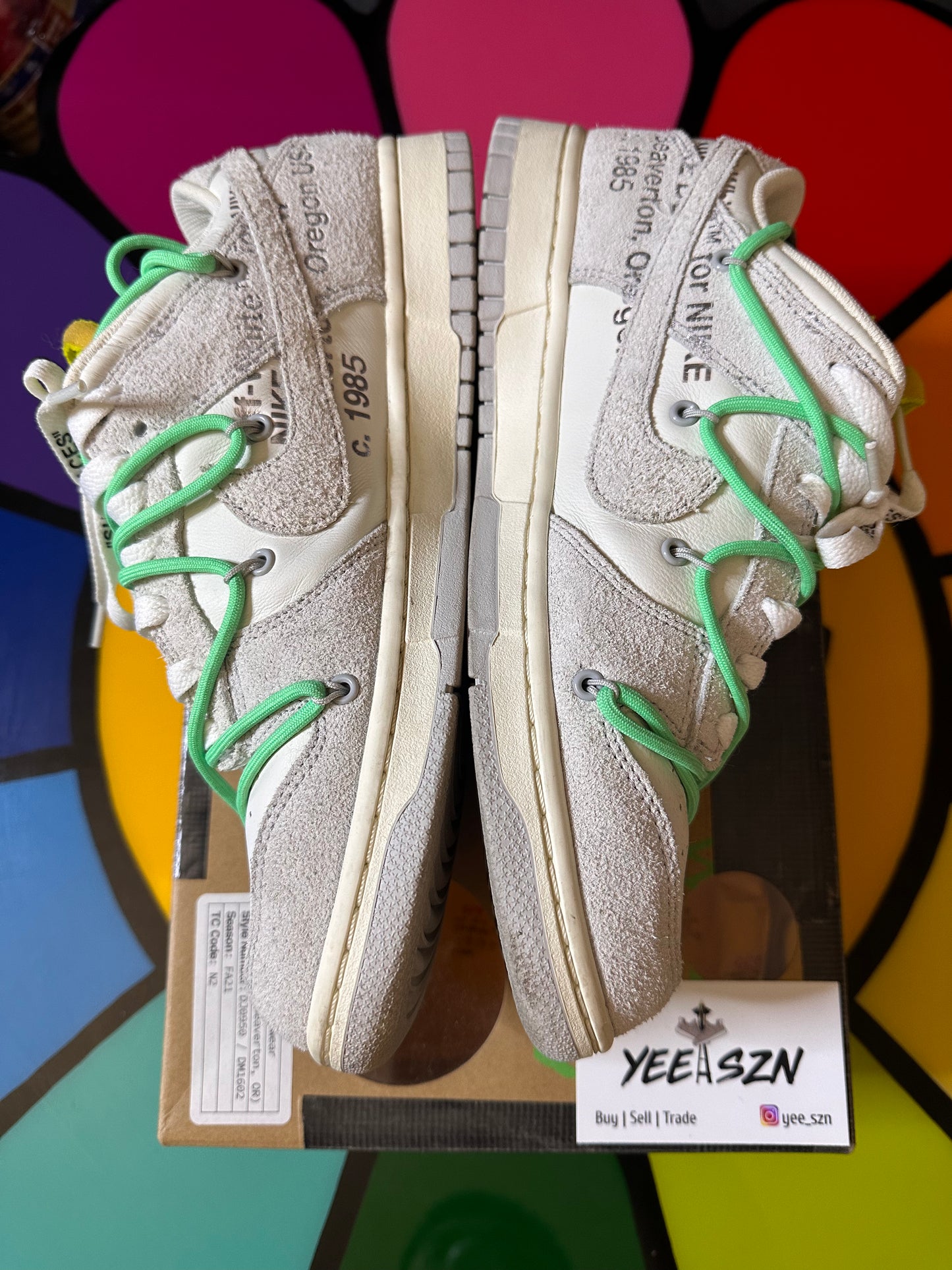Nike Dunk Low Off-White Lot 14