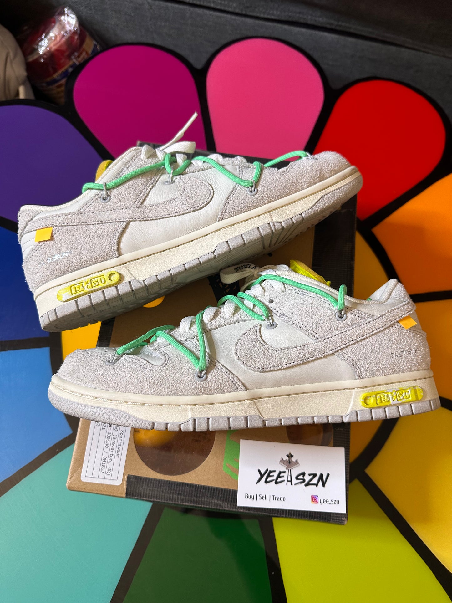Nike Dunk Low Off-White Lot 14