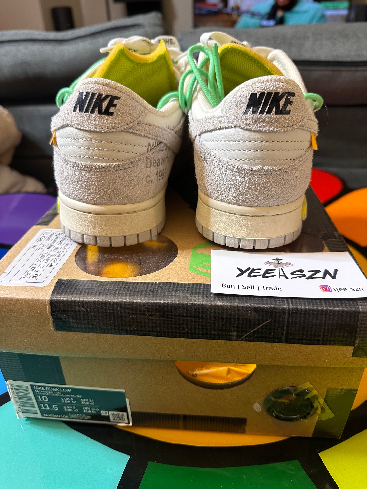 Nike Dunk Low Off-White Lot 14