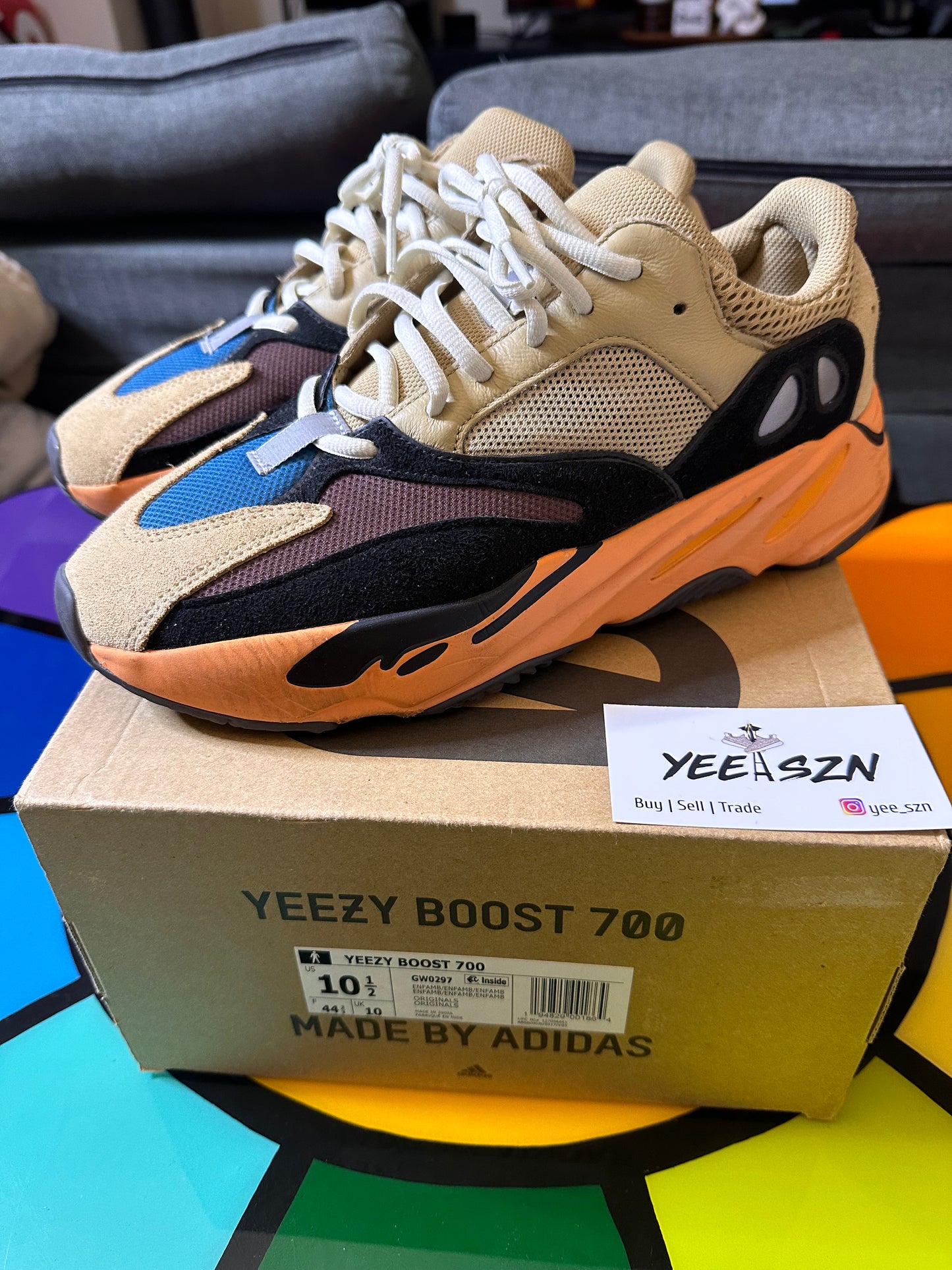 adidas Yeezy Boost 700 Enflame Amber