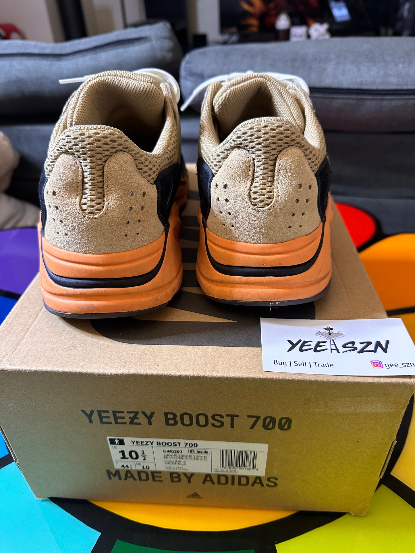adidas Yeezy Boost 700 Enflame Amber