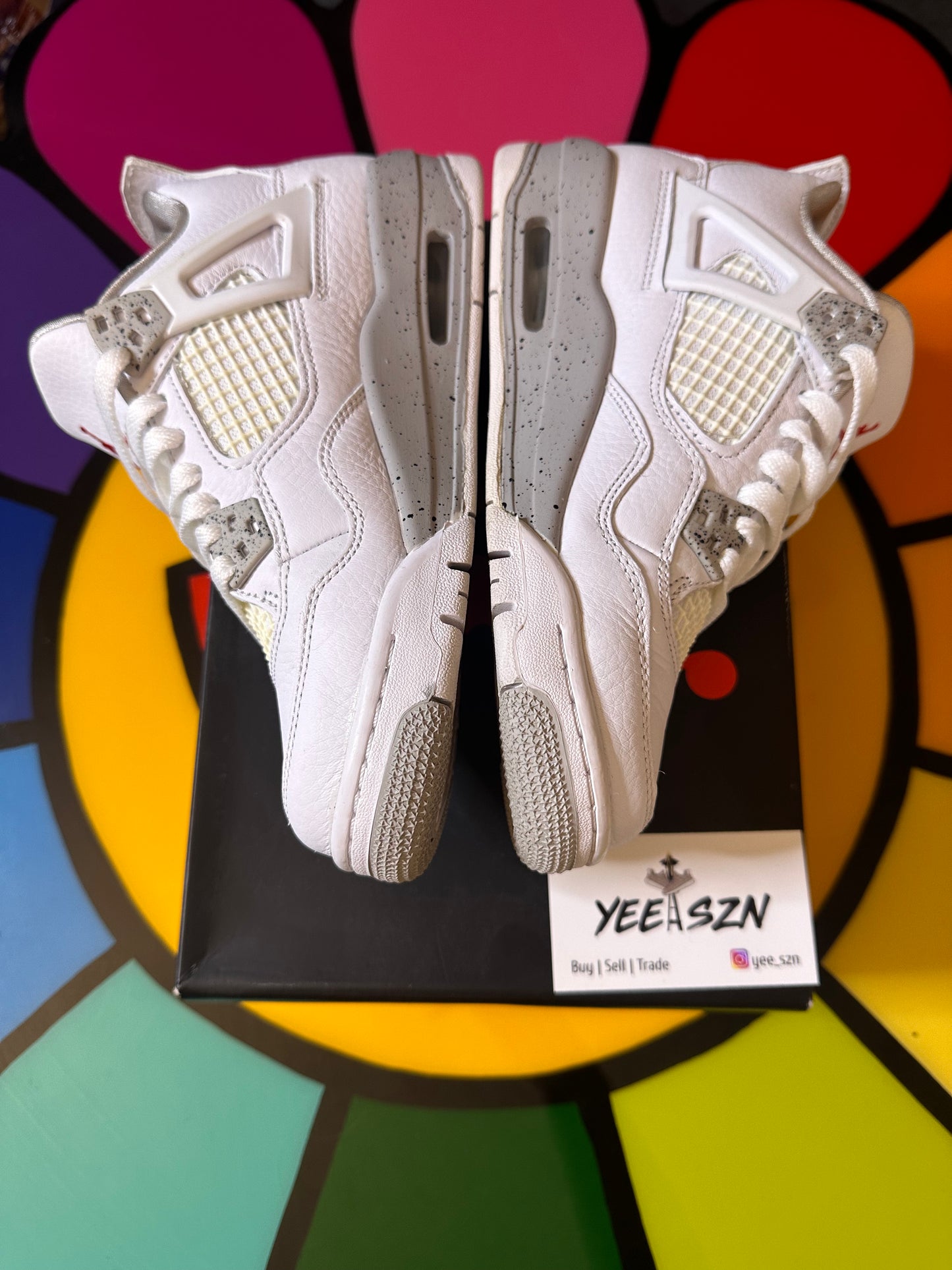 Jordan 4 Retro White Oreo (2021) (GS)