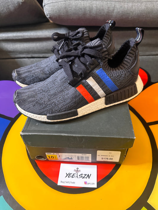 adidas NMD R1 Tri Color Stripes Black