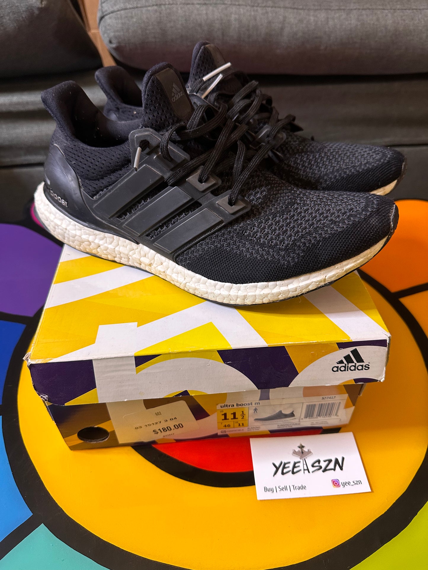 adidas Ultra Boost 1.0 DNA Black