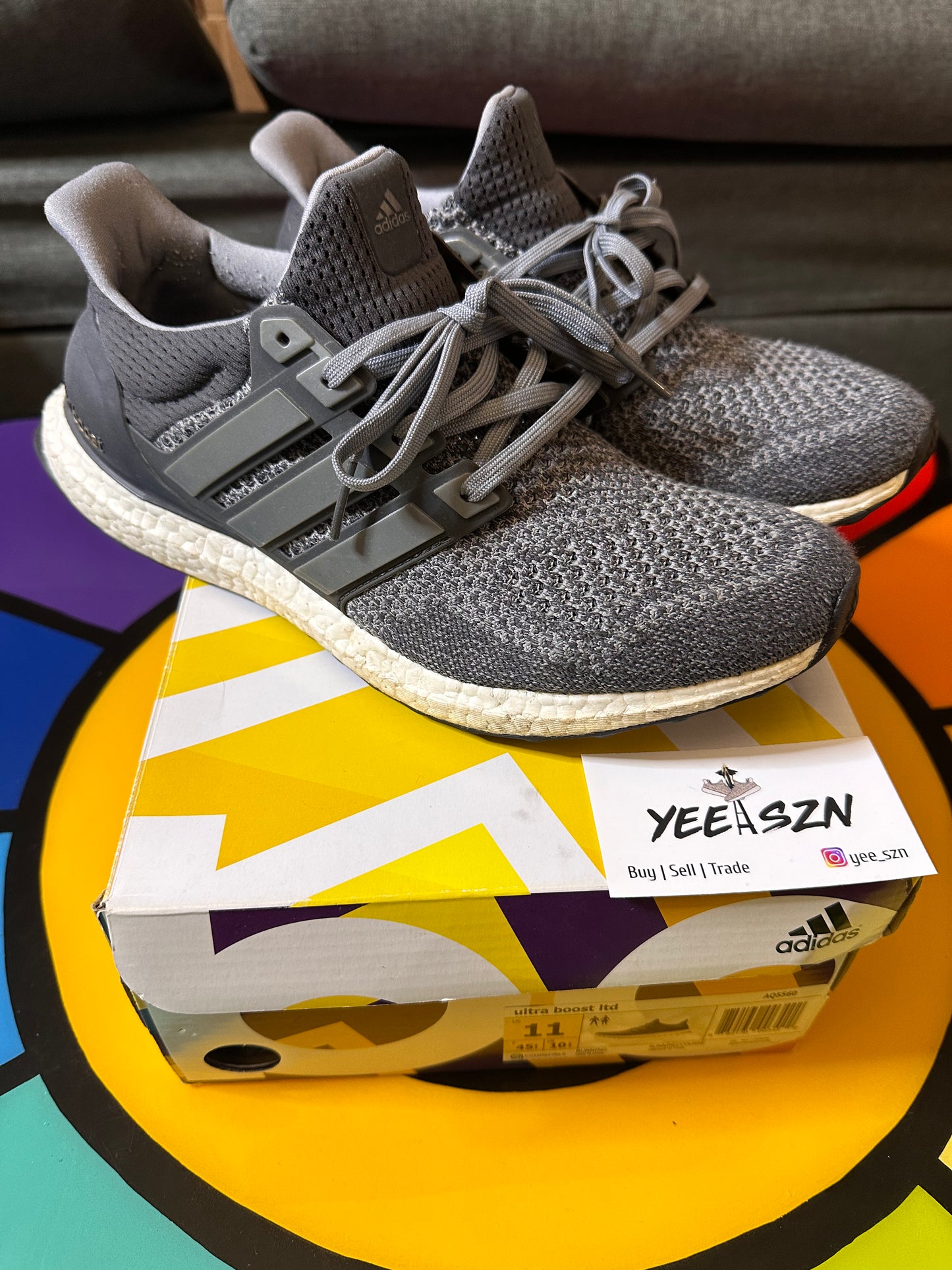 adidas Ultra Boost 1.0 DNA Grey