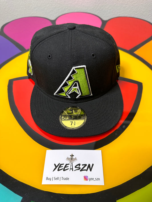 Exclusive New Era 59Fifty Arizona Diamondbacks Patch Hat 7 3/8 7 1/2