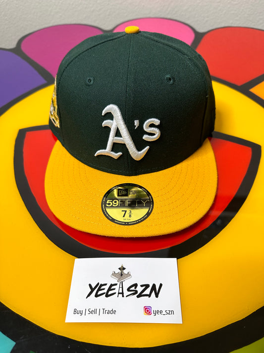 Hatclub Exclusive New Era 59Fifty Oakland Athletics Patch Hat 7 3/8