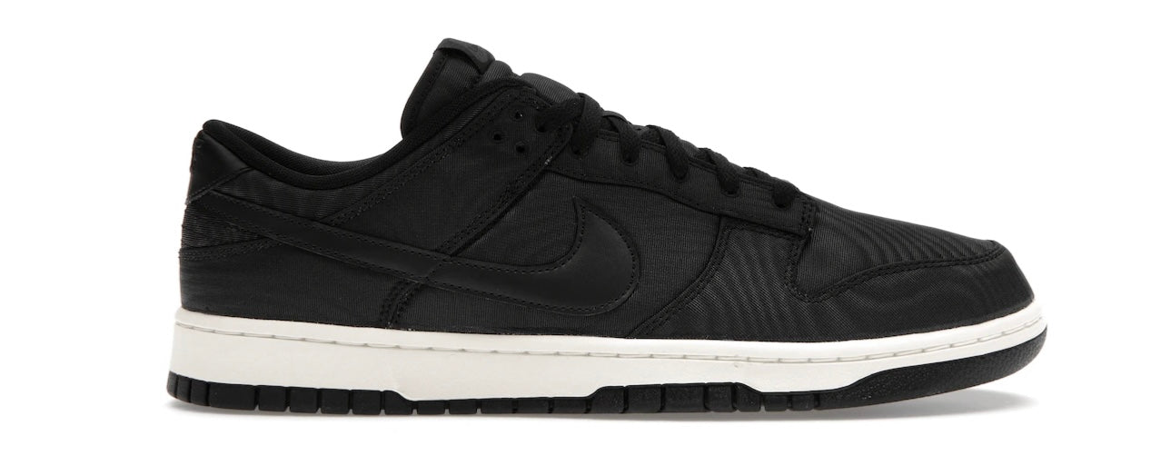 Nike Black Canvas Dunk