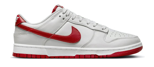 Nike Dunk Low Vast Grey Varsity Red