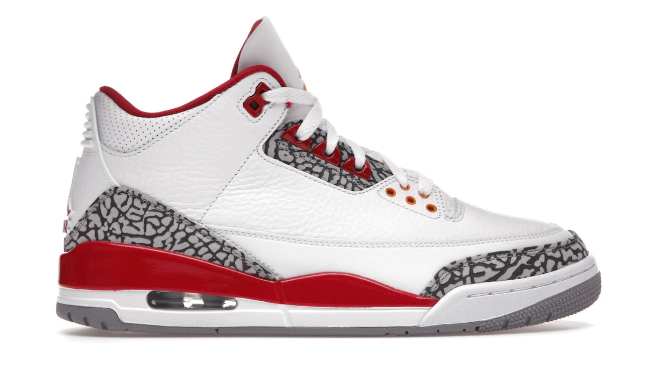 Jordan 3 Retro Cardinal Red