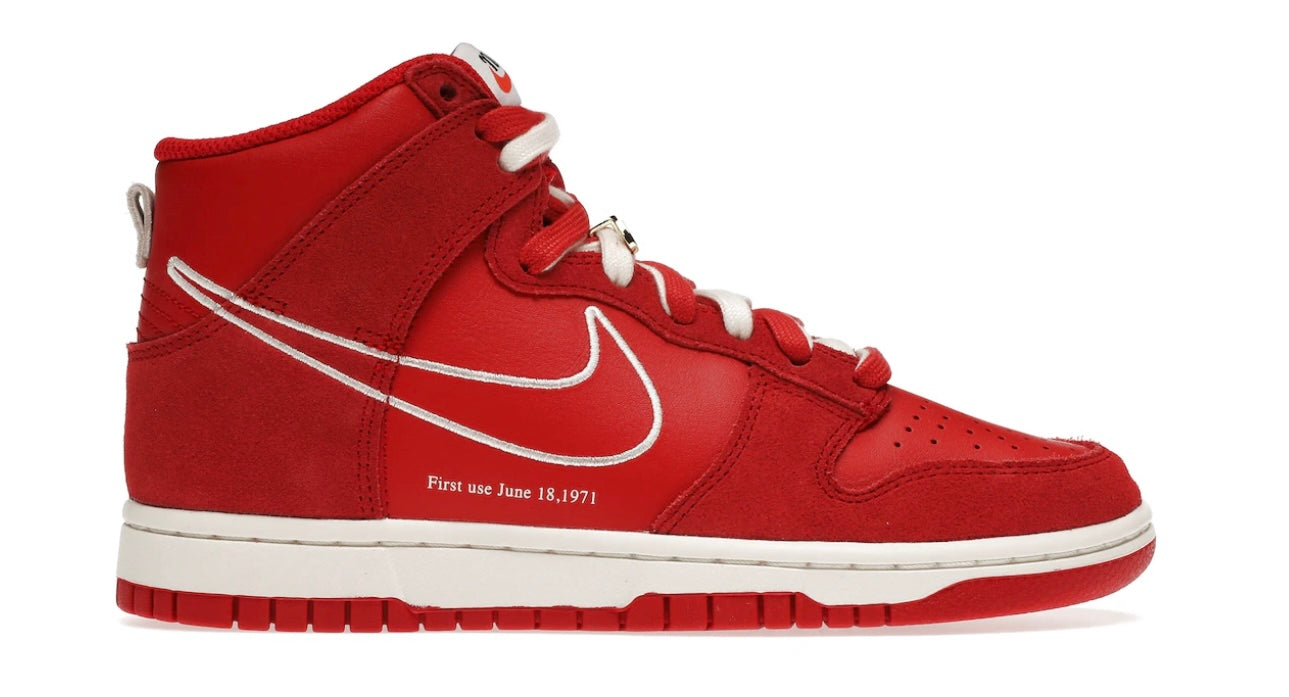 Nike Dunk High First Use Red