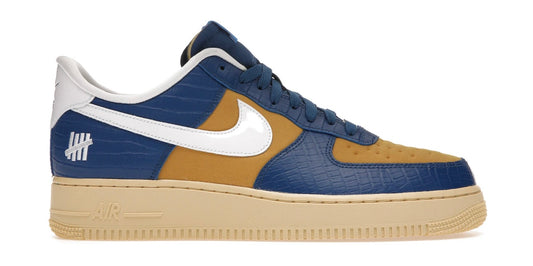 Nike Air Force 1 Low SP Undefeated 5 On It Blue Yellow Croc